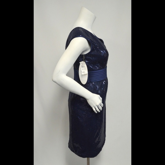 Alfred Angelo Signature SEQUIN Cocktail Dress NEW - Picture 4 of 8
